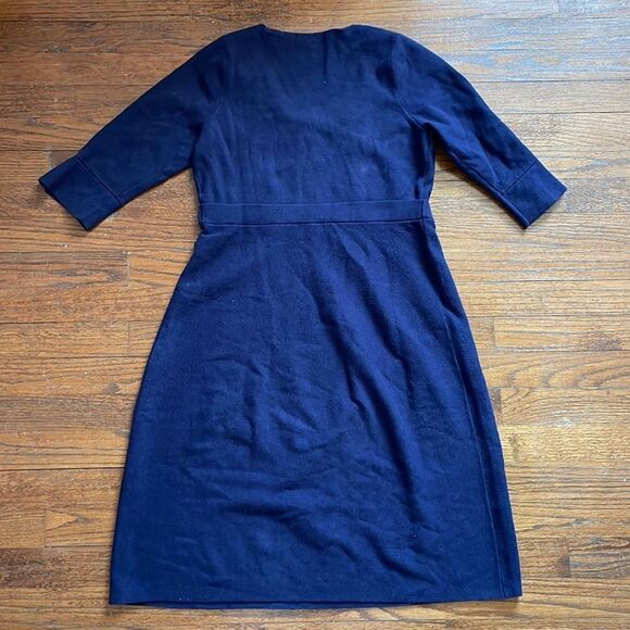 Boden Navy Scoop Neck Pullover Dress - Picture 7 of 7